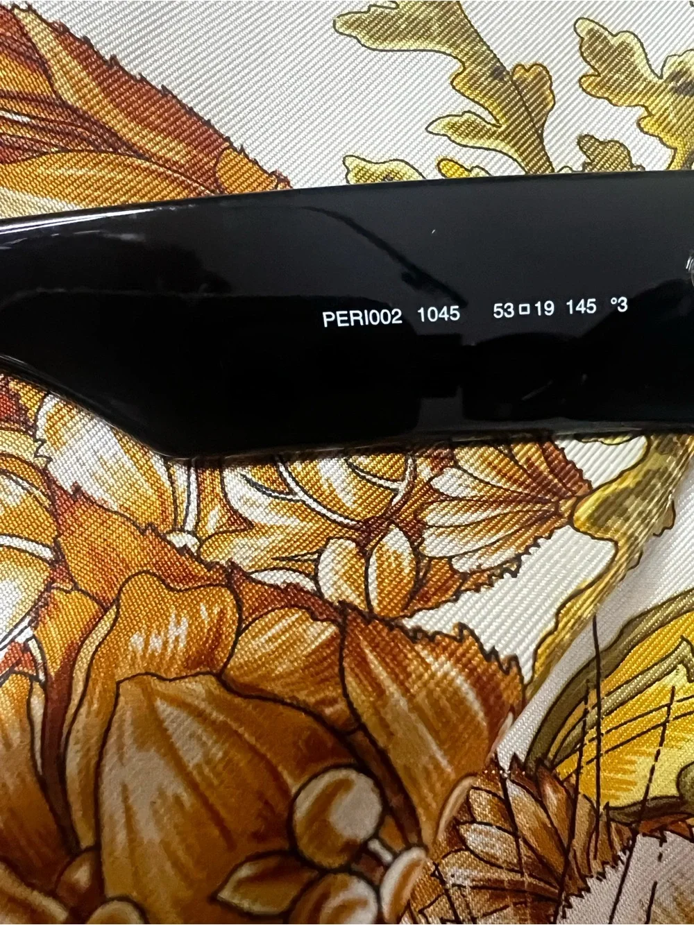 Palm Angels PERI002 PALM 1045 Black/Blue Sunglasses 53-19-145 Brand New Full Set